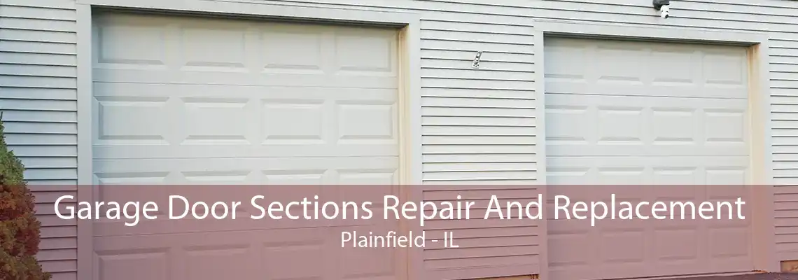 Garage Door Sections Repair And Replacement Plainfield - IL