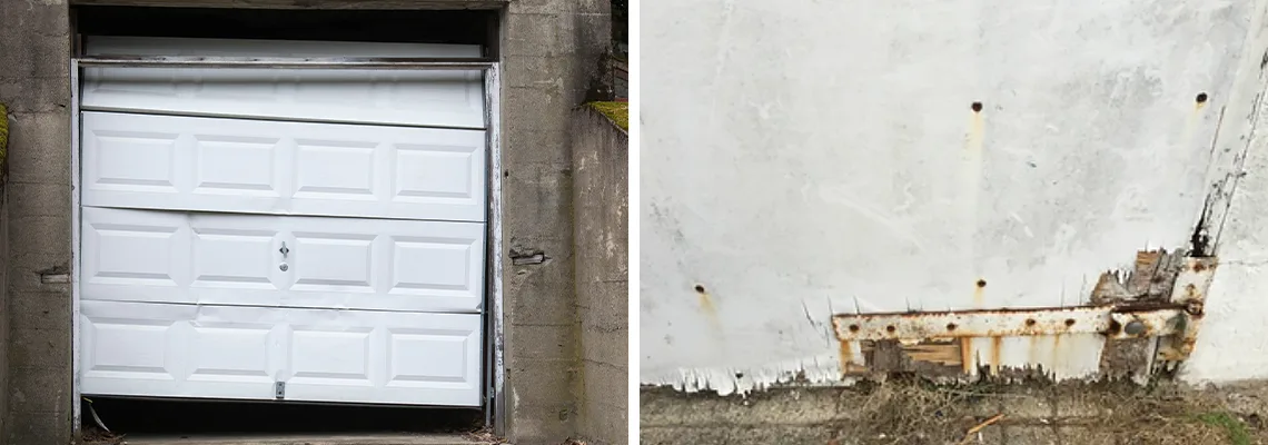 Rotten Commercial Garage Door Repair in Plainfield, IL