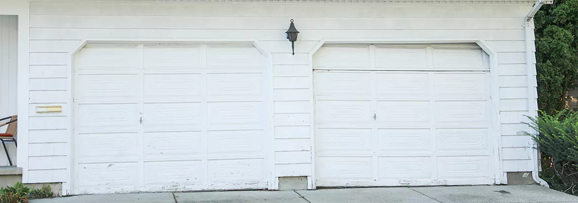 Roller Garage Door Dropped Down Replacement in Plainfield, IL