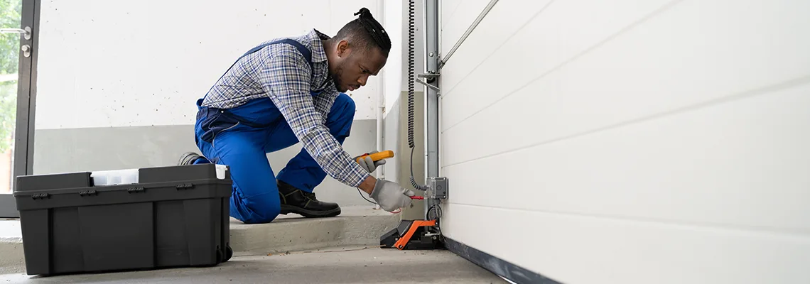 Garage Door Track Repair in Plainfield, IL